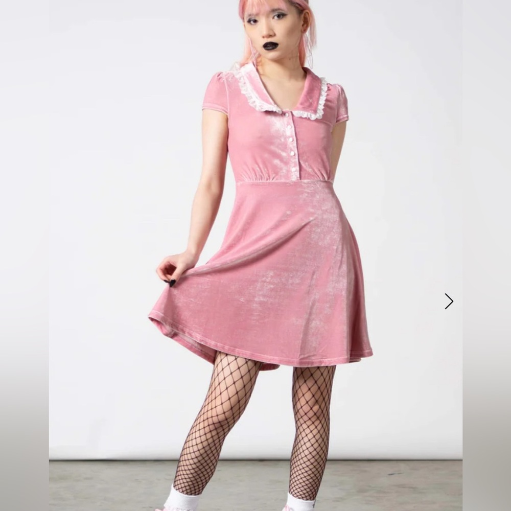 Killstar Every Mourning Collar Dress
